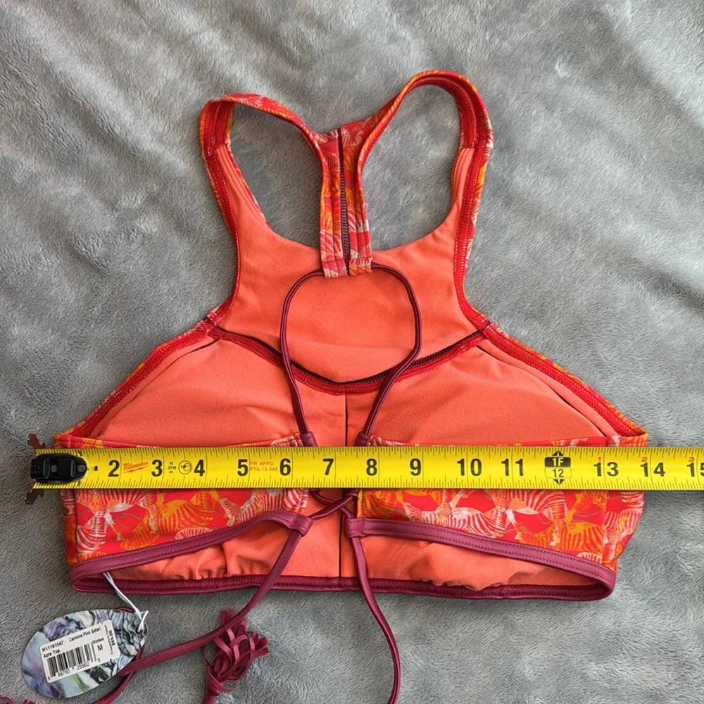 NWT Prana Azra High-Neck Bikini Top Size Medium - Picture 11 of 13